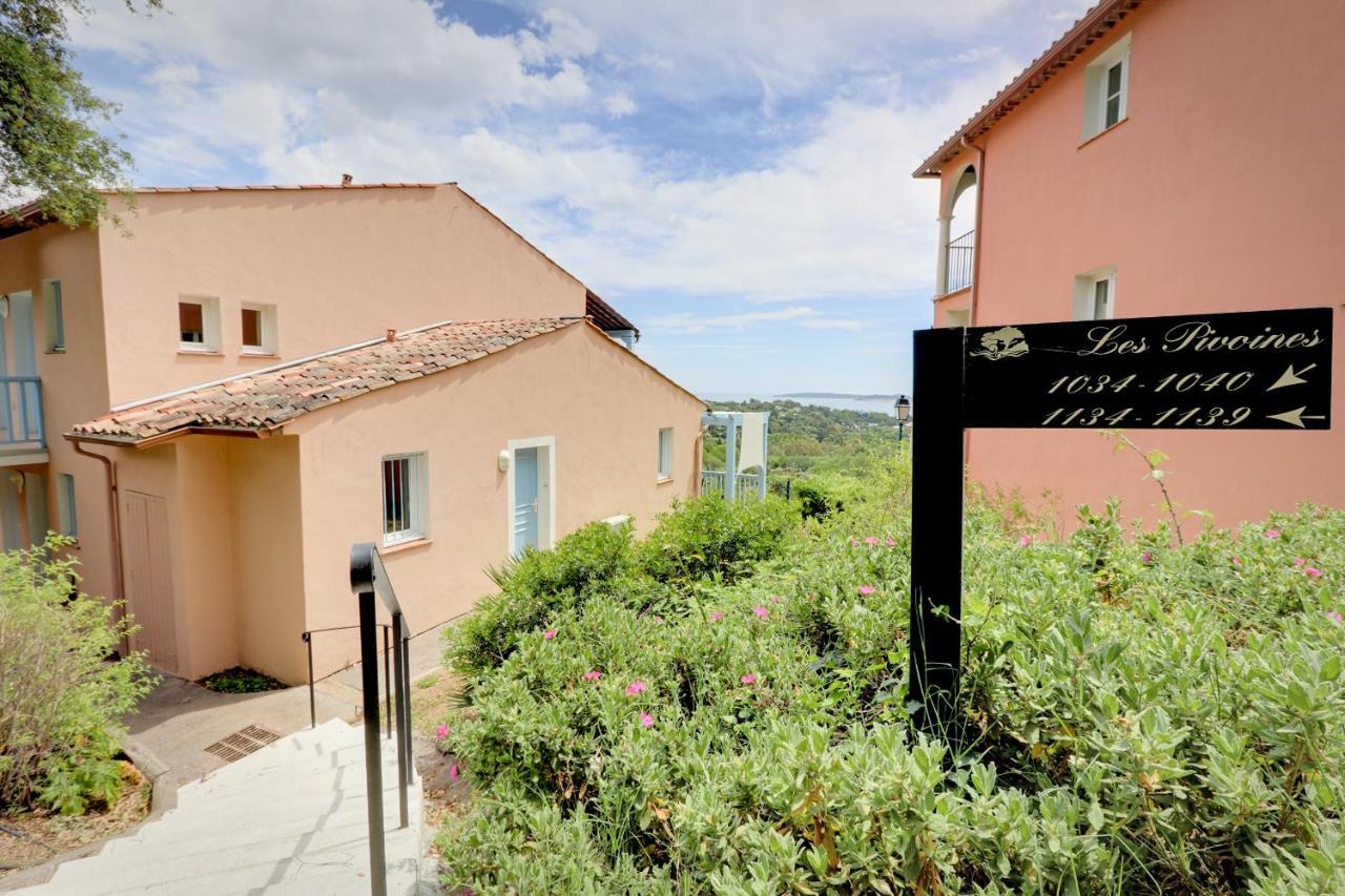 Les Restanques du Golfe de Saint-Tropez - Pivoine 1040 - vue mer panoramique Grimaud Extérieur photo