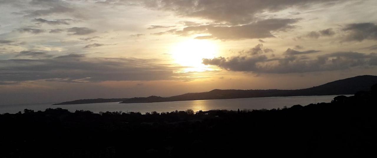 Les Restanques du Golfe de Saint-Tropez - Pivoine 1040 - vue mer panoramique Grimaud Extérieur photo